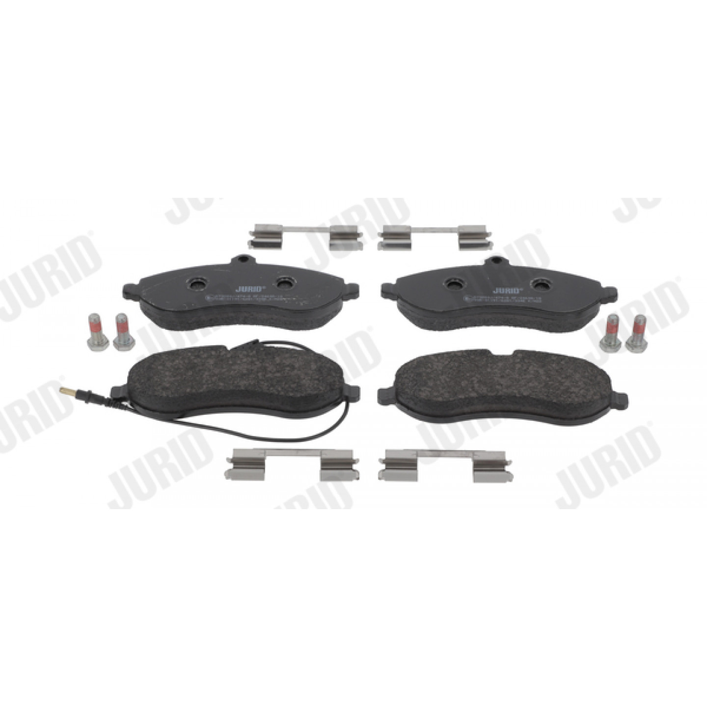 Kit pastiglie freno, Freno a disco JURID 573280J