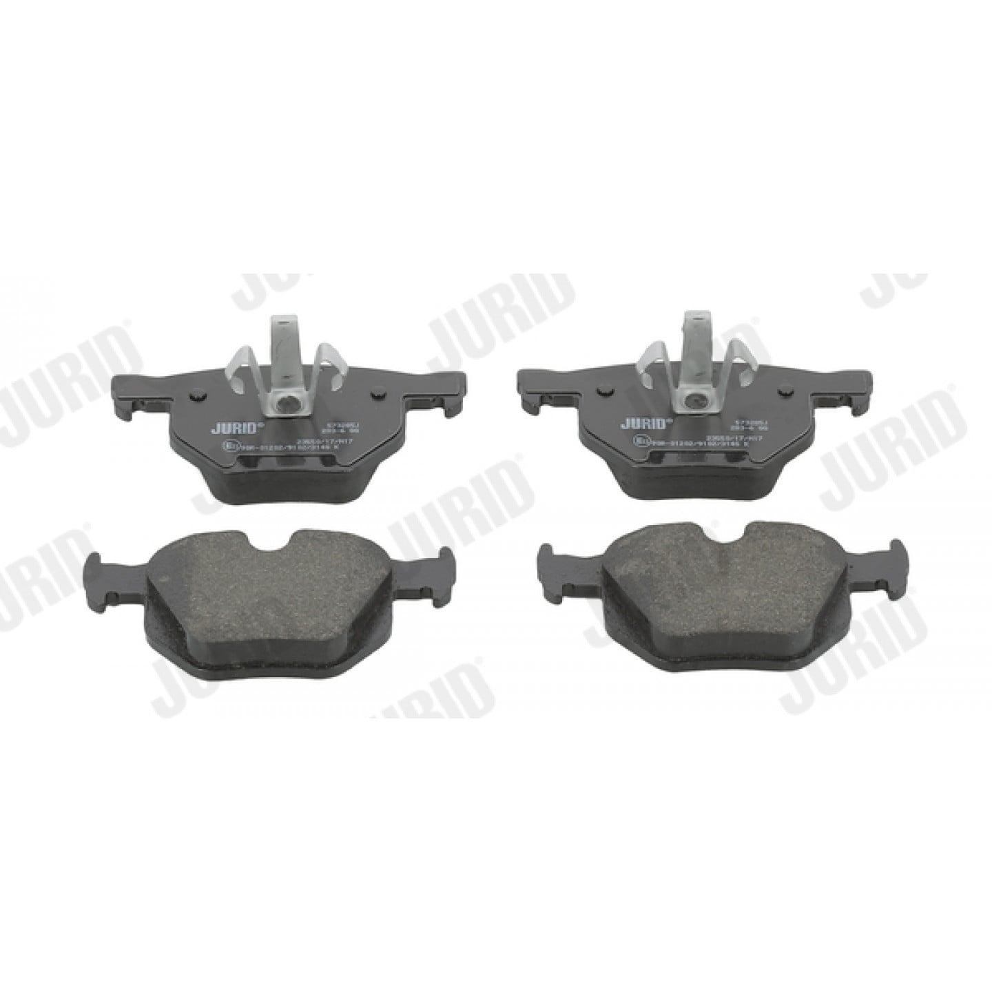 Kit pastiglie freno, Freno a disco JURID 573285J