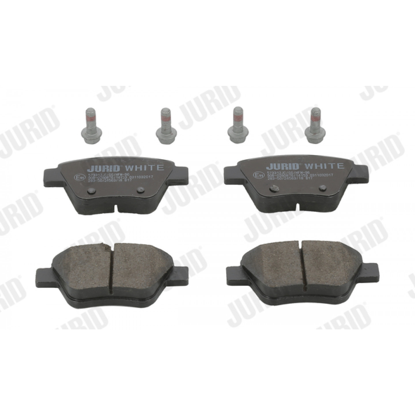 Kit de plaquettes de frein, frein à disque JURID 573312JC