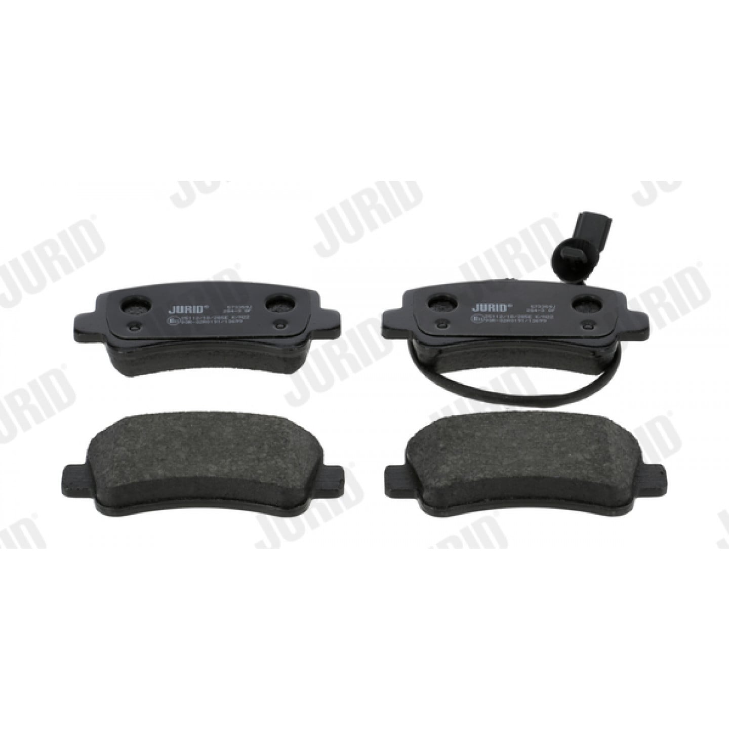 Kit de plaquettes de frein, frein à disque JURID 573359J