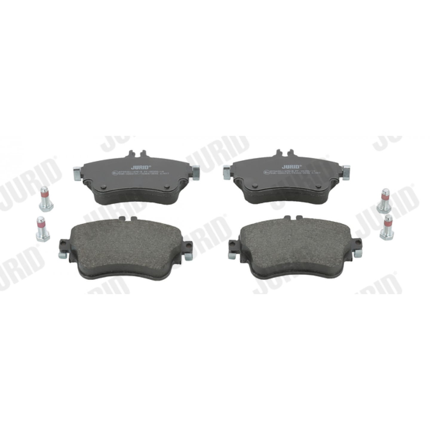Kit de plaquettes de frein, frein à disque JURID 573402J