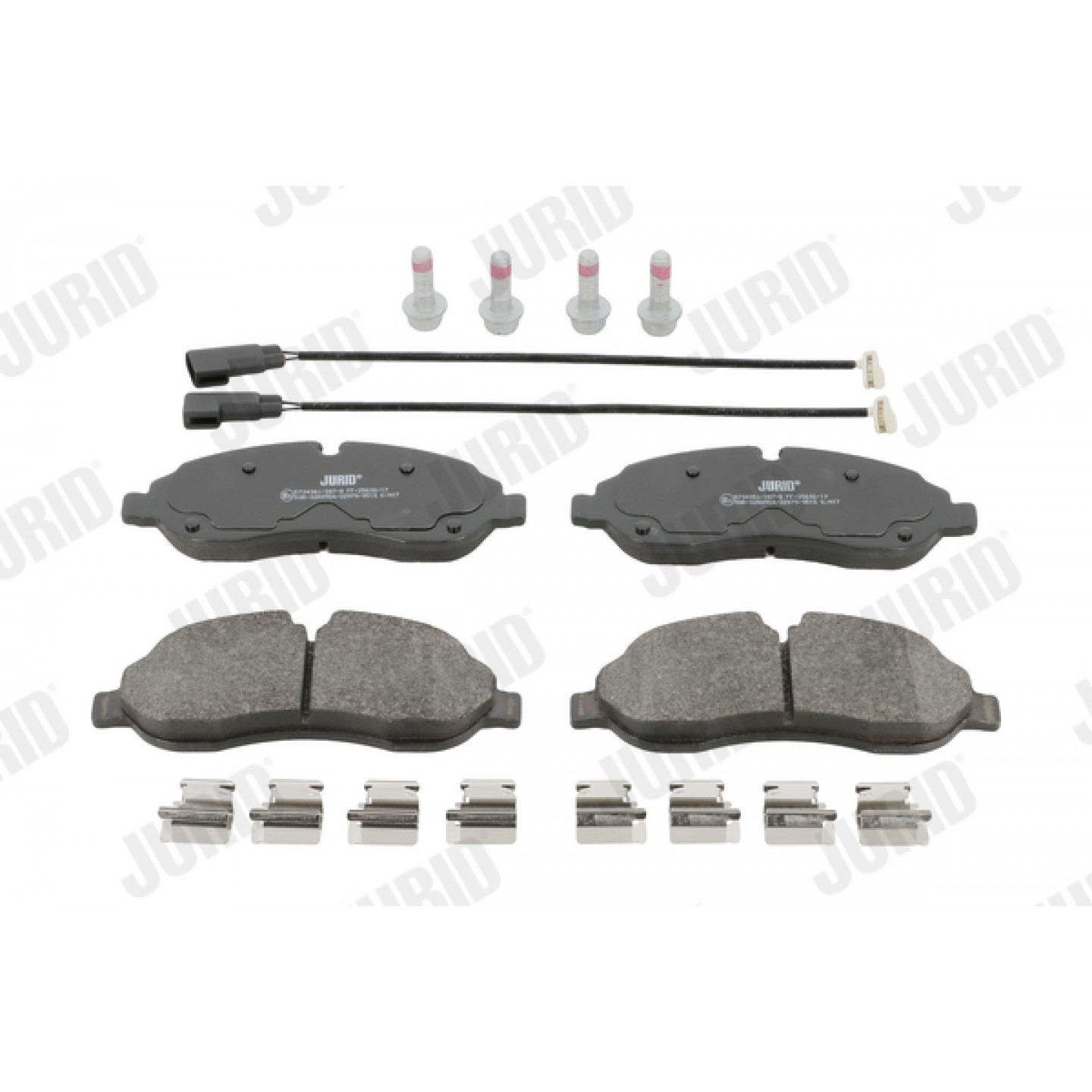 Kit de plaquettes de frein, frein à disque JURID 573438J