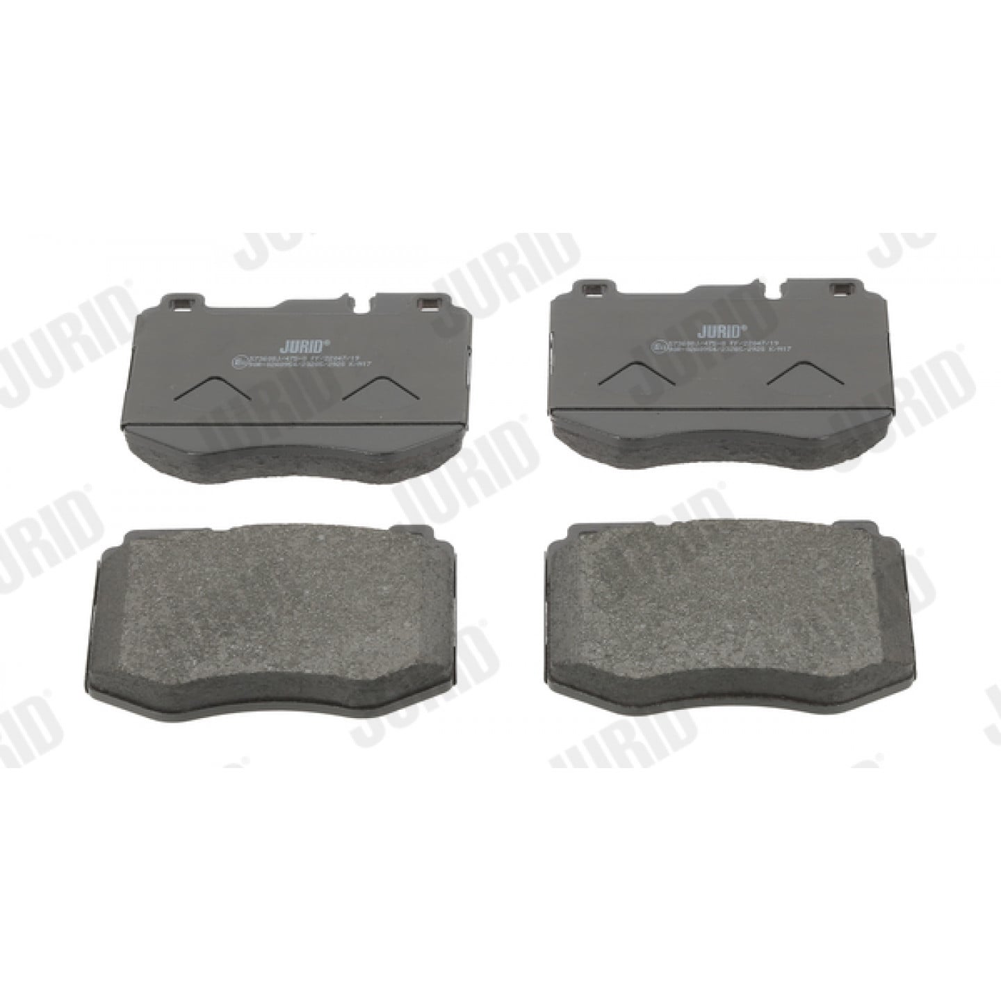 Kit de plaquettes de frein, frein à disque JURID 573608J