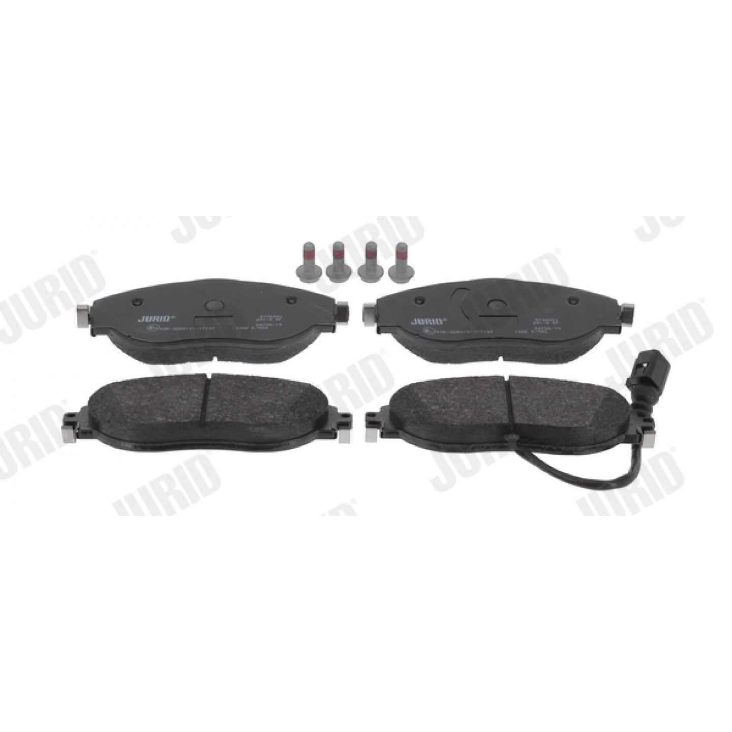 Kit de plaquettes de frein, frein à disque JURID 573838J