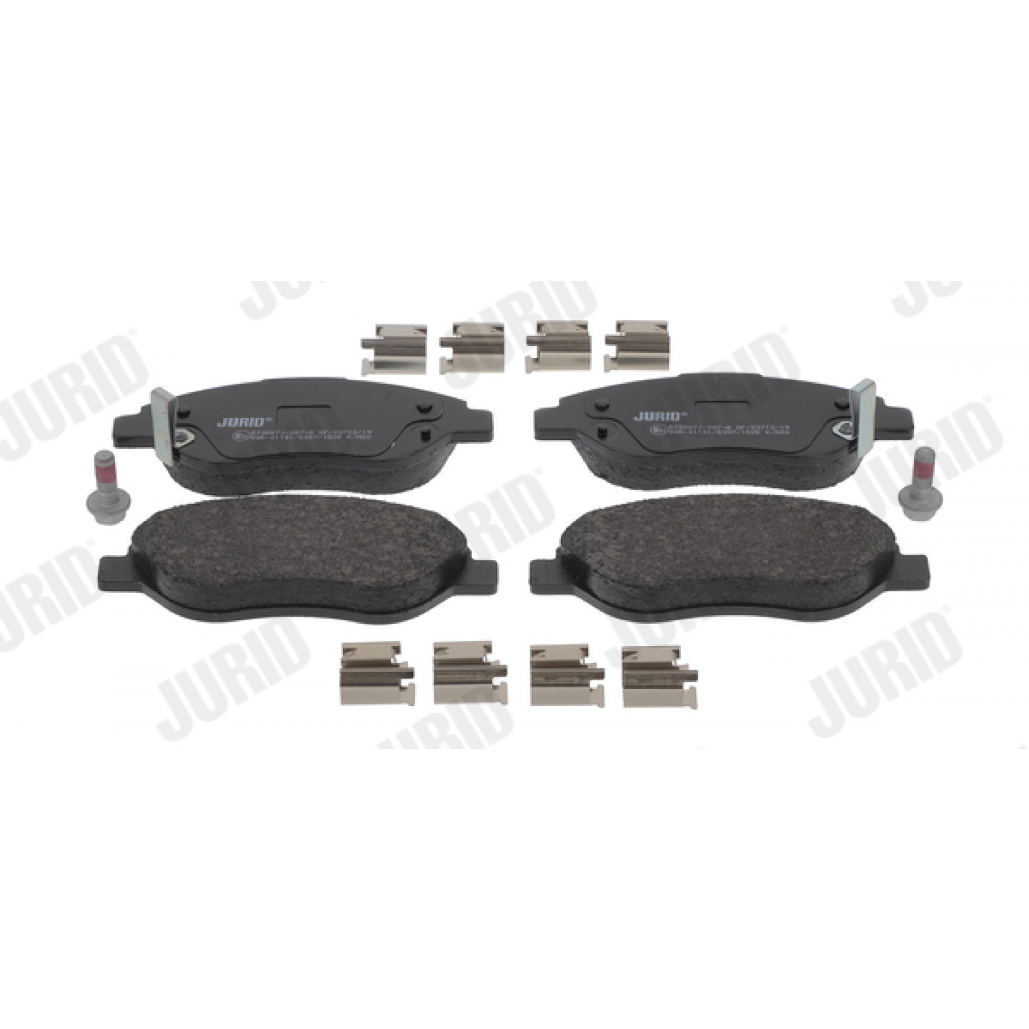 Kit pastiglie freno, Freno a disco JURID 573867J