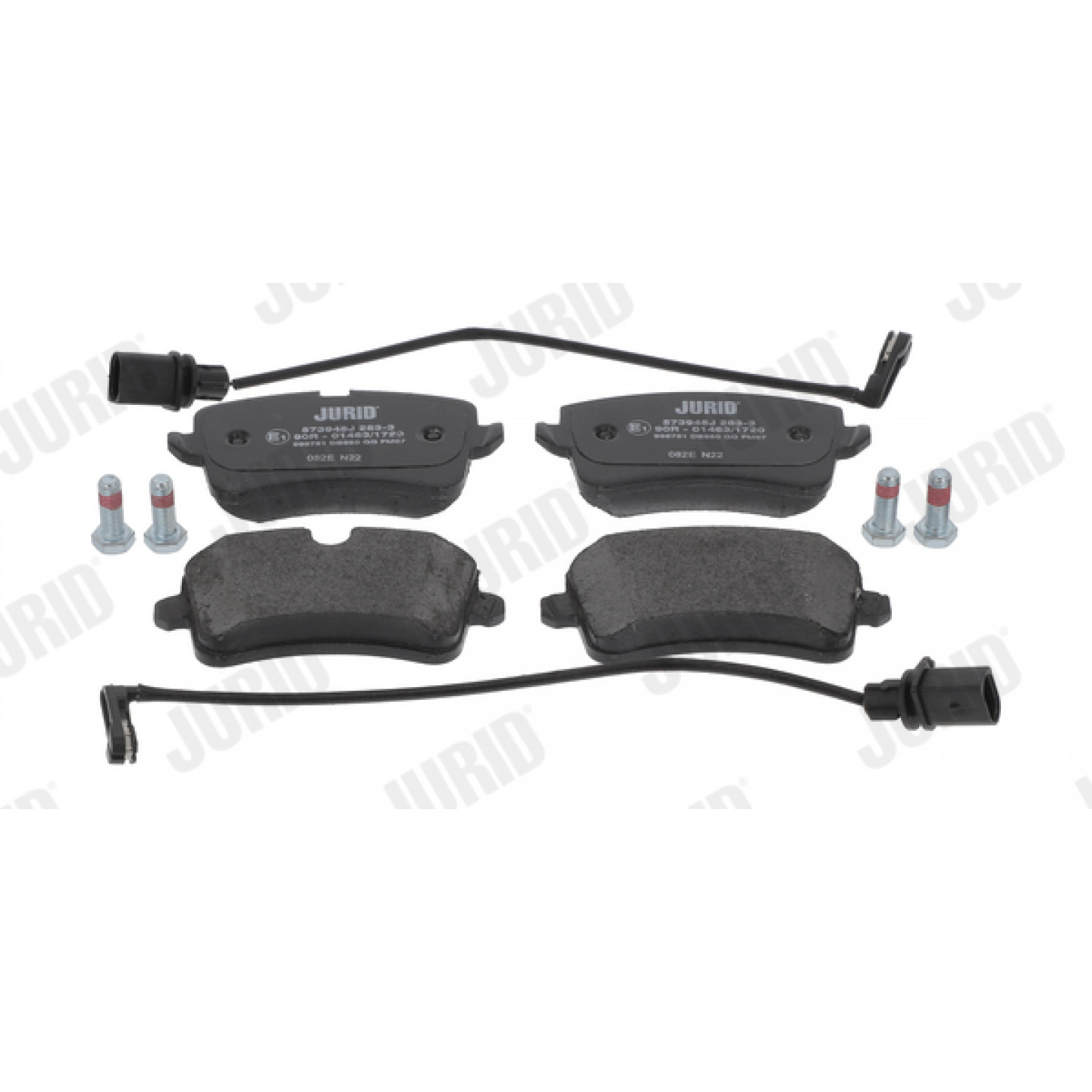 Kit pastiglie freno, Freno a disco JURID 573945J