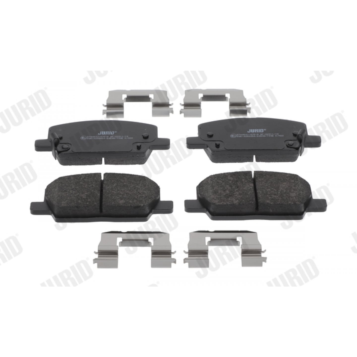 Kit pastiglie freno, Freno a disco JURID 574050J