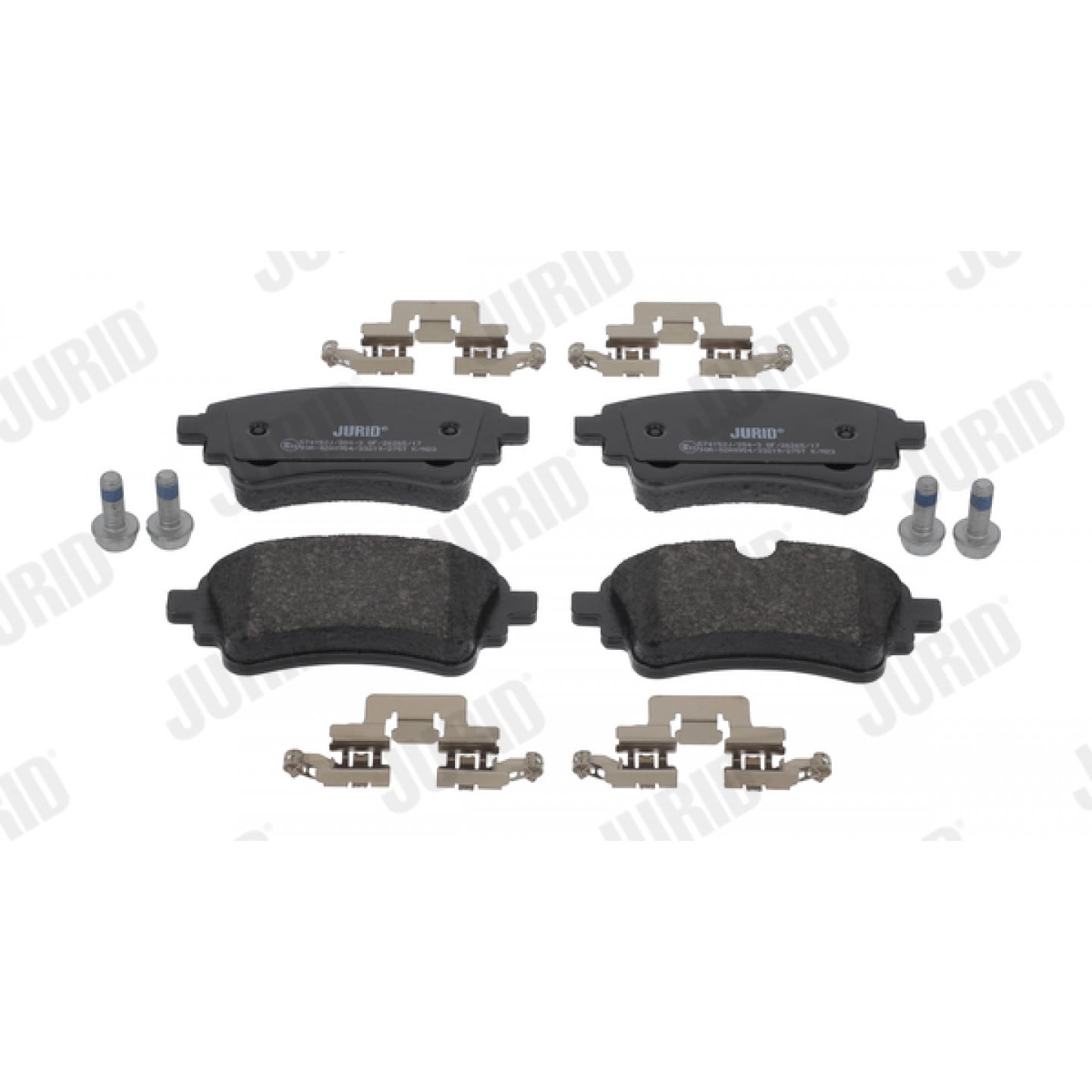 Kit de plaquettes de frein, frein à disque JURID 574152J