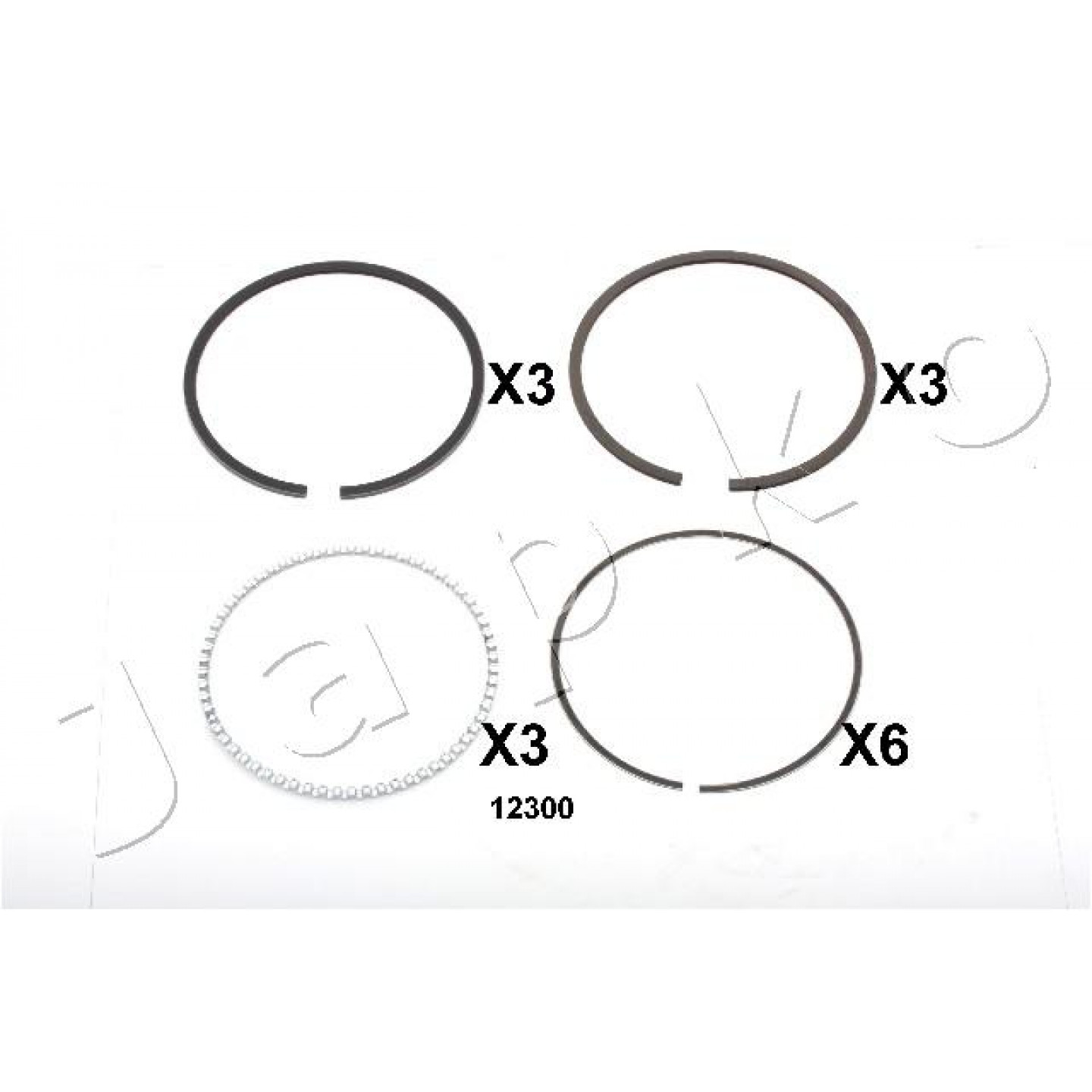Stempelring JAPKO 412300J