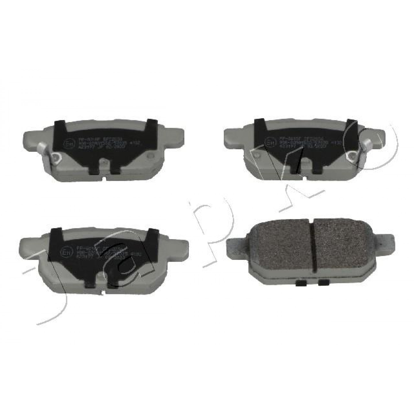 Kit de plaquettes de frein, frein à disque JAPKO 51801