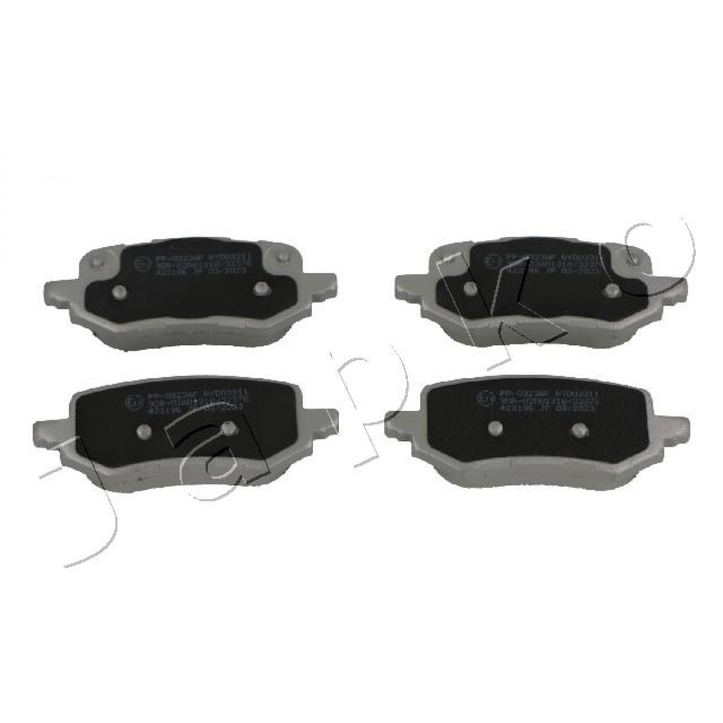 Kit de plaquettes de frein, frein à disque JAPKO 510323