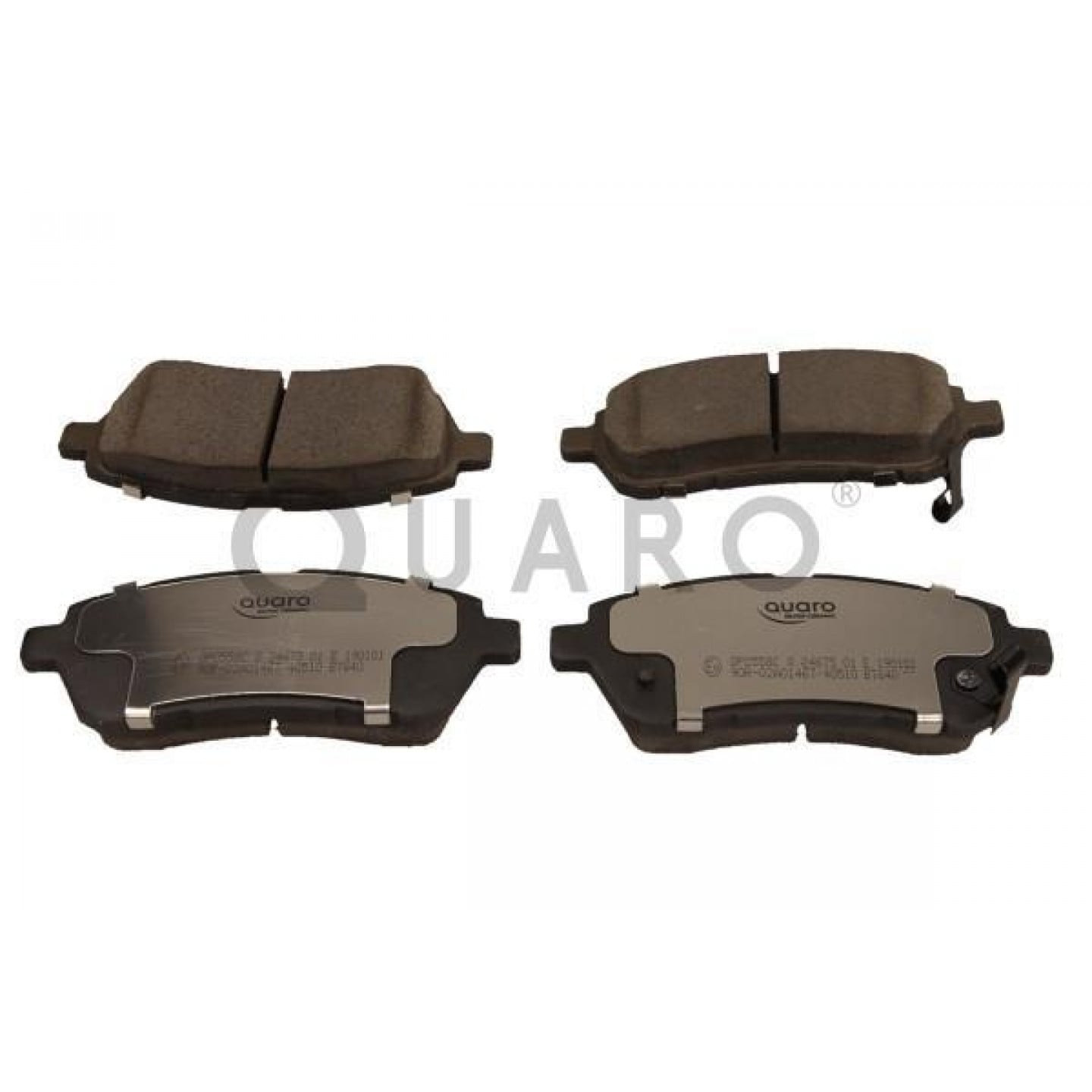 Kit pastiglie freno, Freno a disco QUARO QP0558C