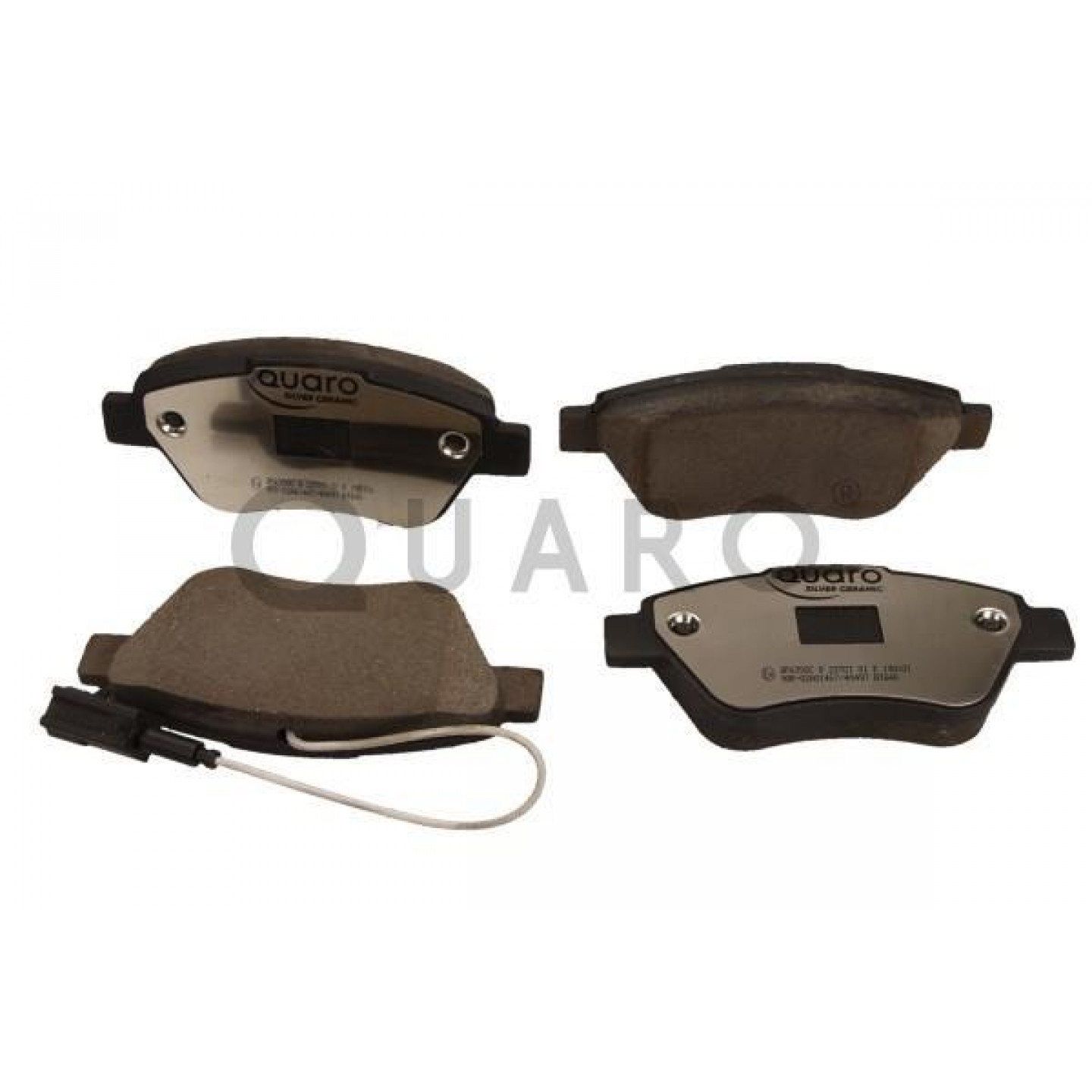 Kit de plaquettes de frein, frein à disque QUARO QP6350C