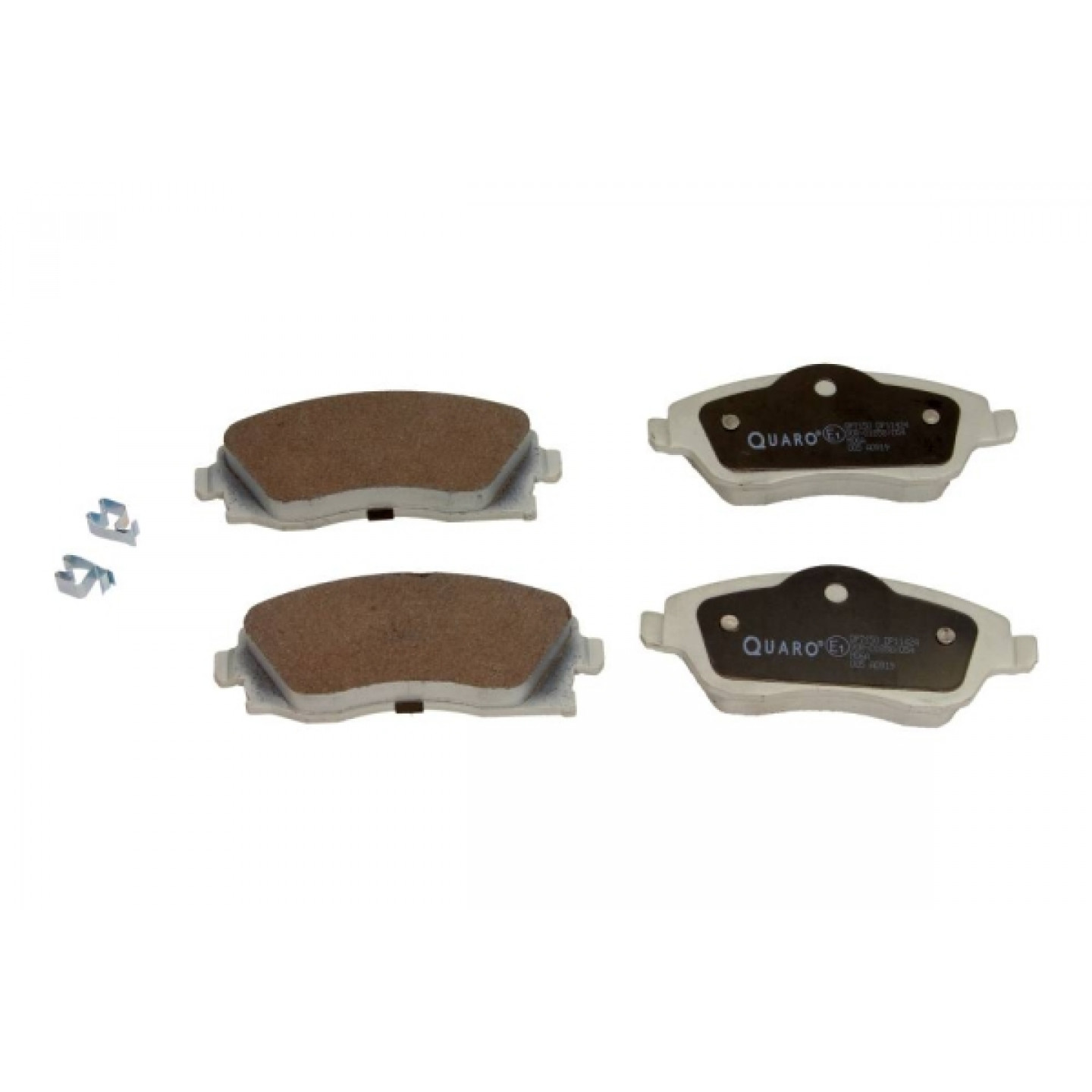 Kit de plaquettes de frein, frein à disque QUARO QP7150