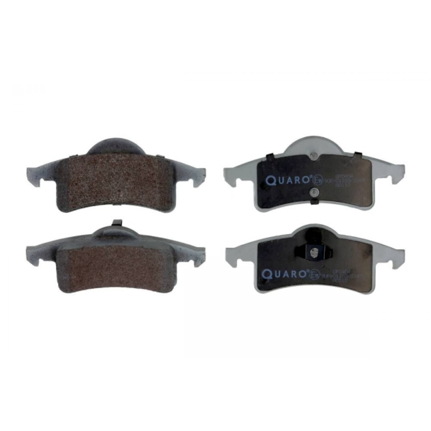 Kit de plaquettes de frein, frein à disque QUARO QP0404