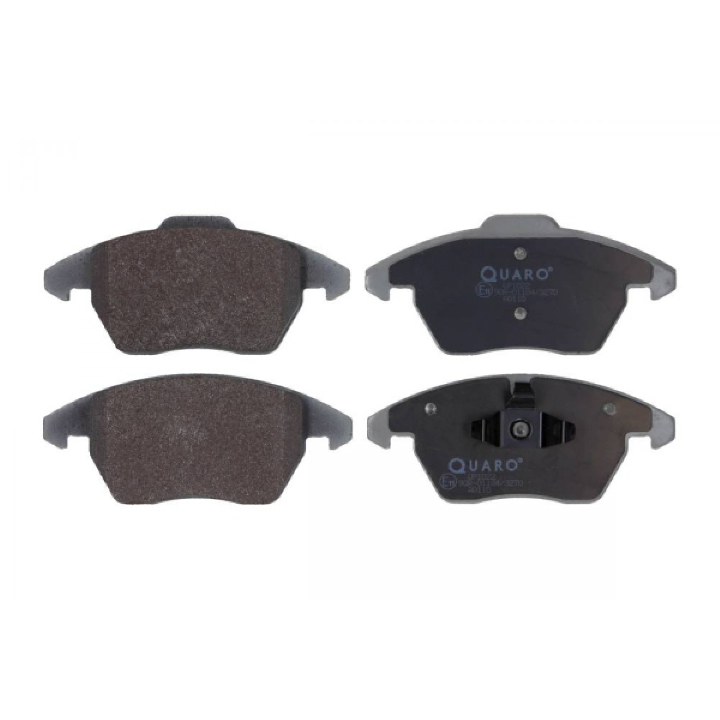 Kit de plaquettes de frein, frein à disque QUARO QP1022