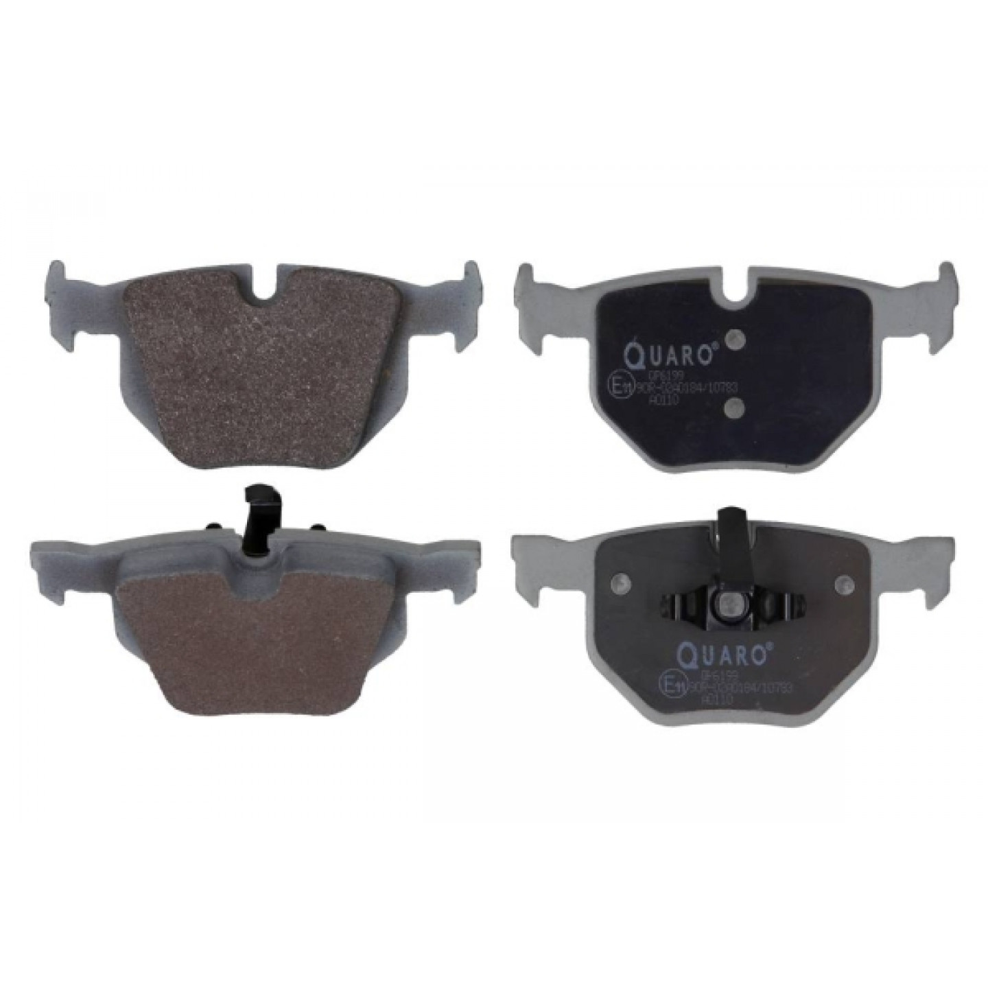 Kit pastiglie freno, Freno a disco QUARO QP6199