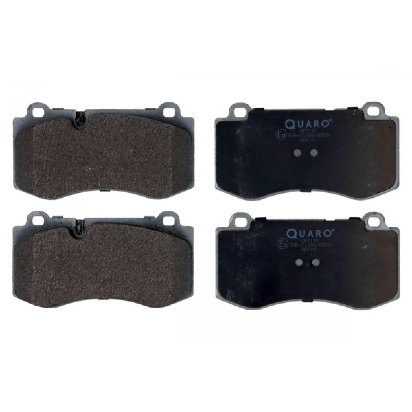 Kit pastiglie freno, Freno a disco QUARO QP5191