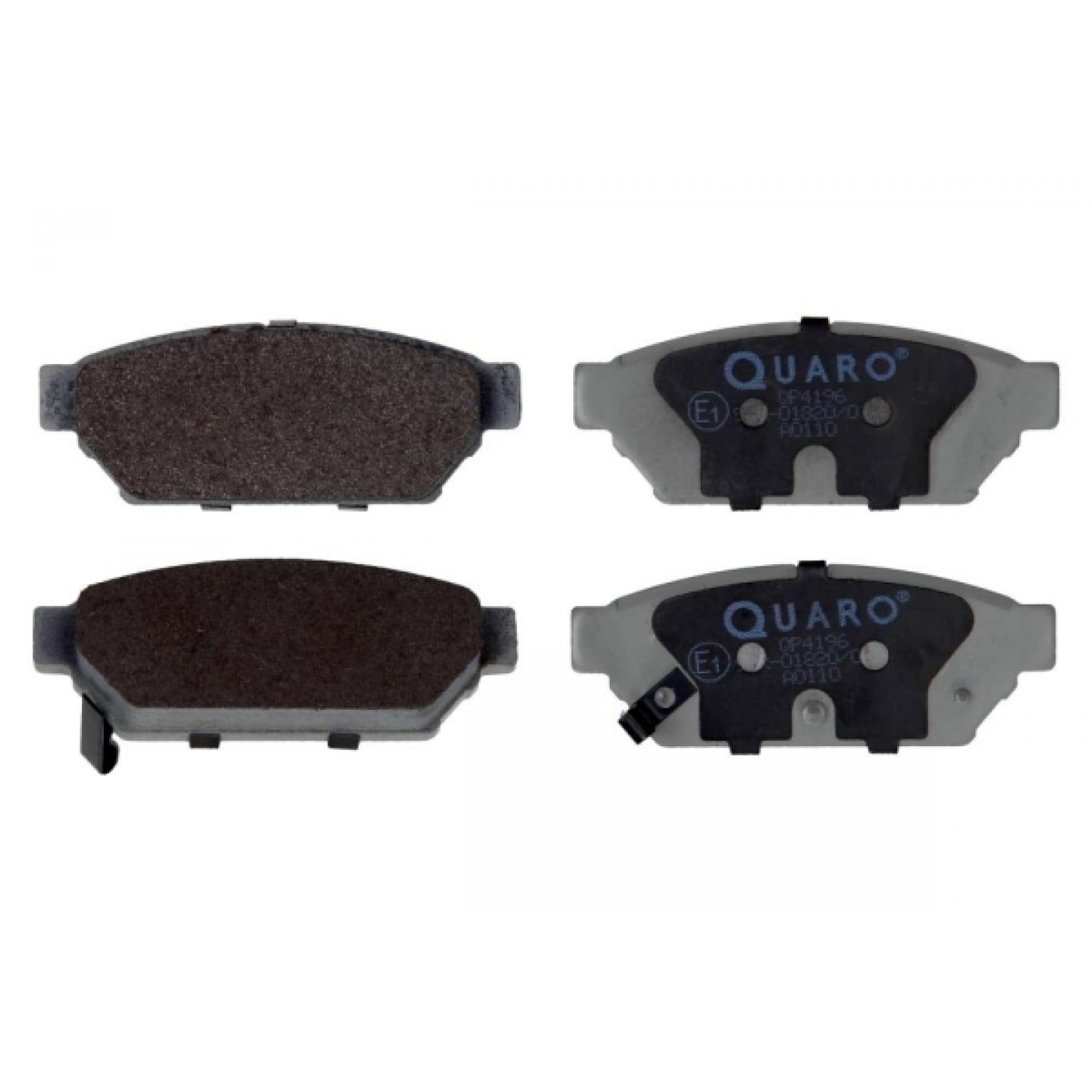 Kit pastiglie freno, Freno a disco QUARO QP4196