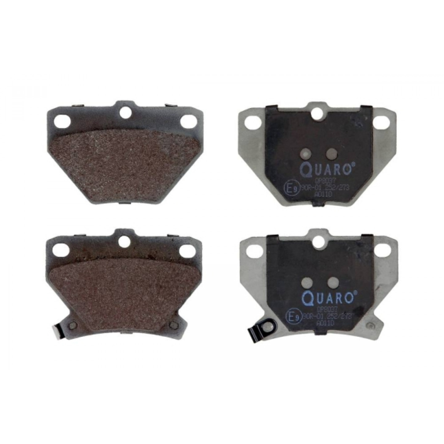 Kit de plaquettes de frein, frein à disque QUARO QP8037