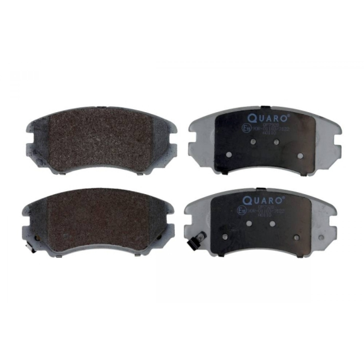 Kit pastiglie freno, Freno a disco QUARO QP7928