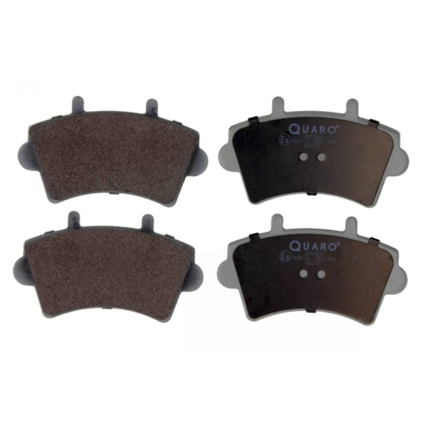 Kit de plaquettes de frein, frein à disque QUARO QP5903