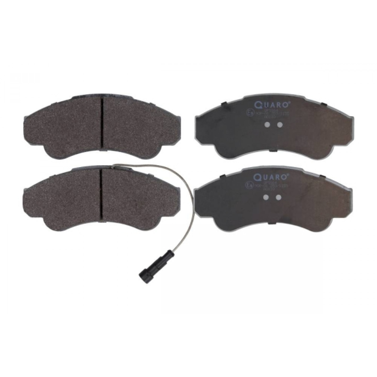 Kit pastiglie freno, Freno a disco QUARO QP1864