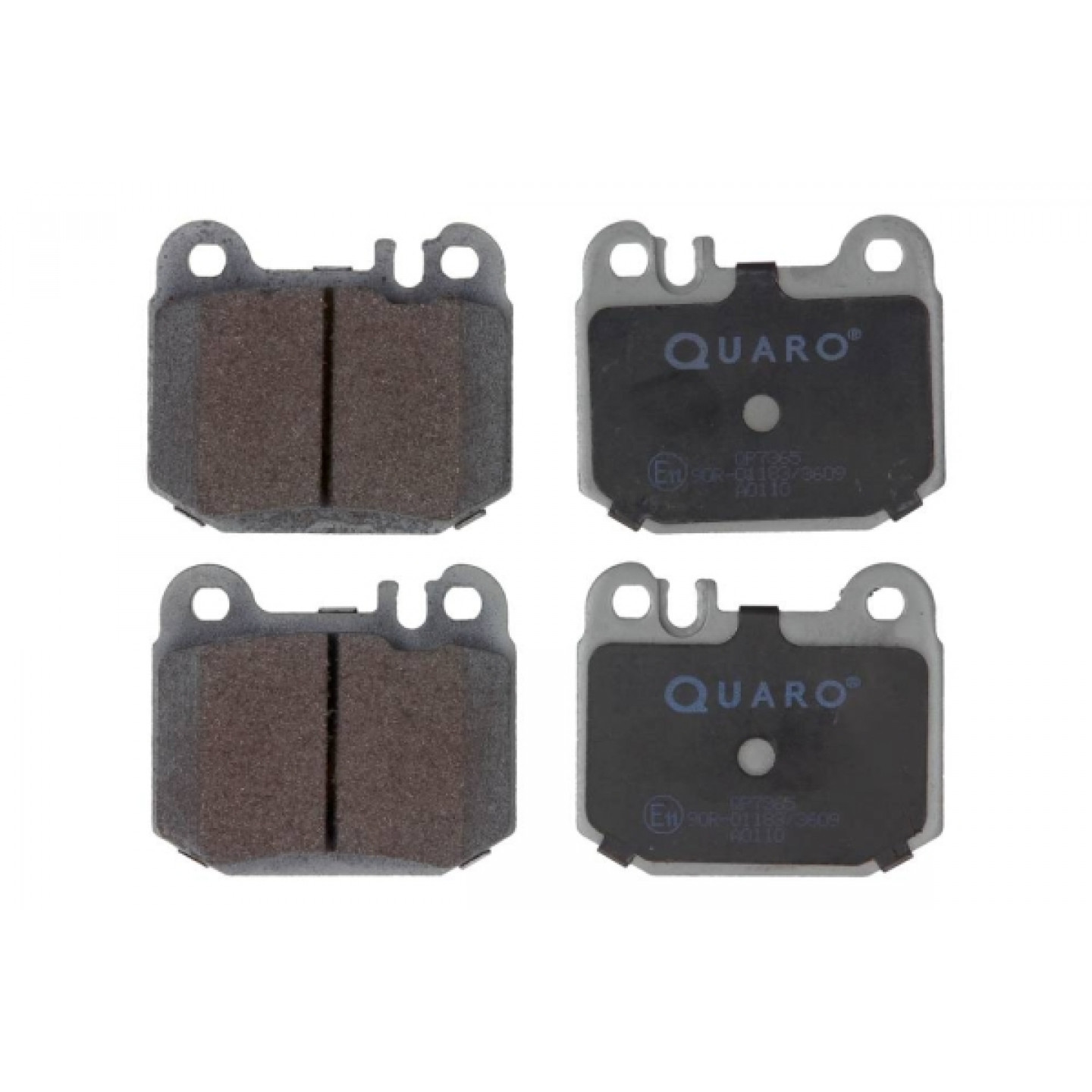 Kit de plaquettes de frein, frein à disque QUARO QP7365