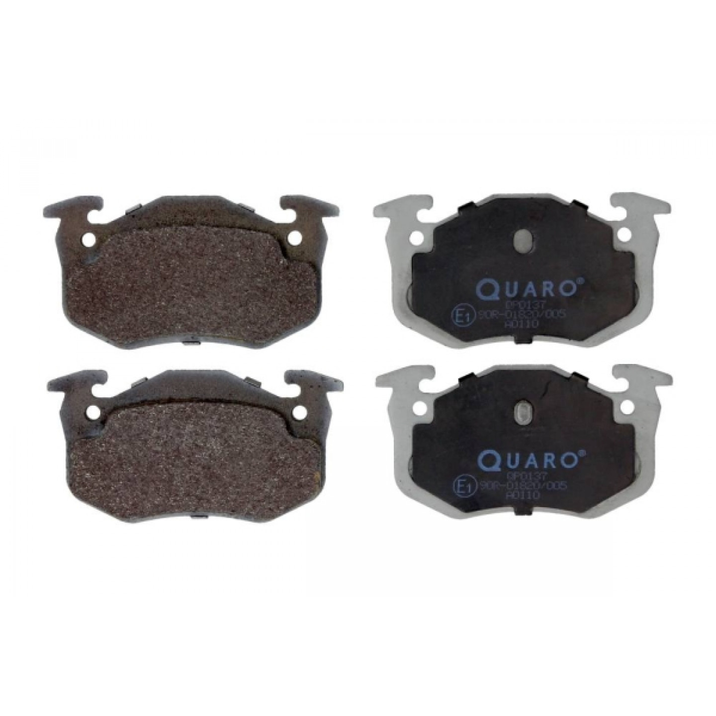 Kit pastiglie freno, Freno a disco QUARO QP0137