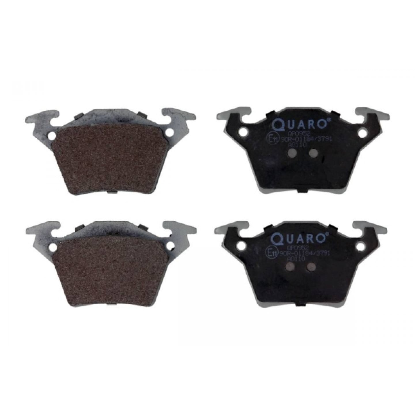 Kit pastiglie freno, Freno a disco QUARO QP0952