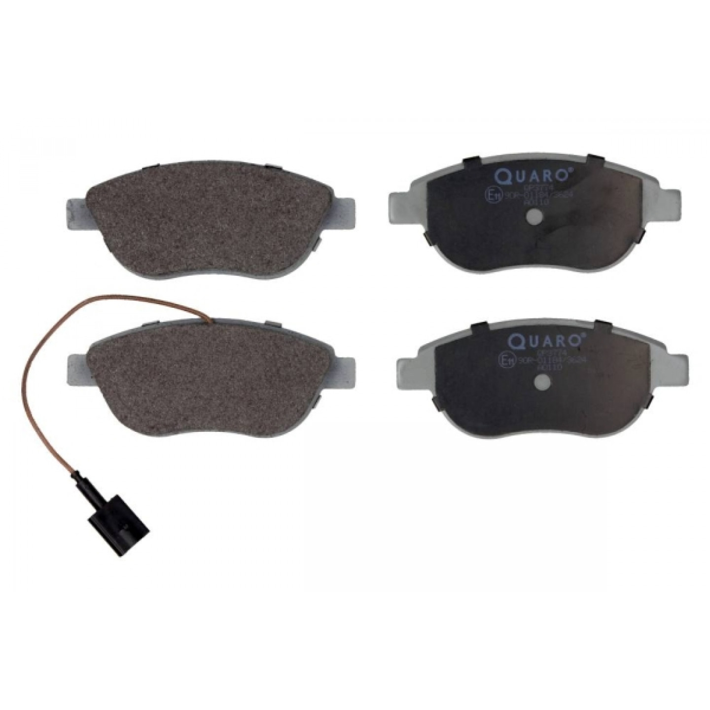 Kit pastiglie freno, Freno a disco QUARO QP3774
