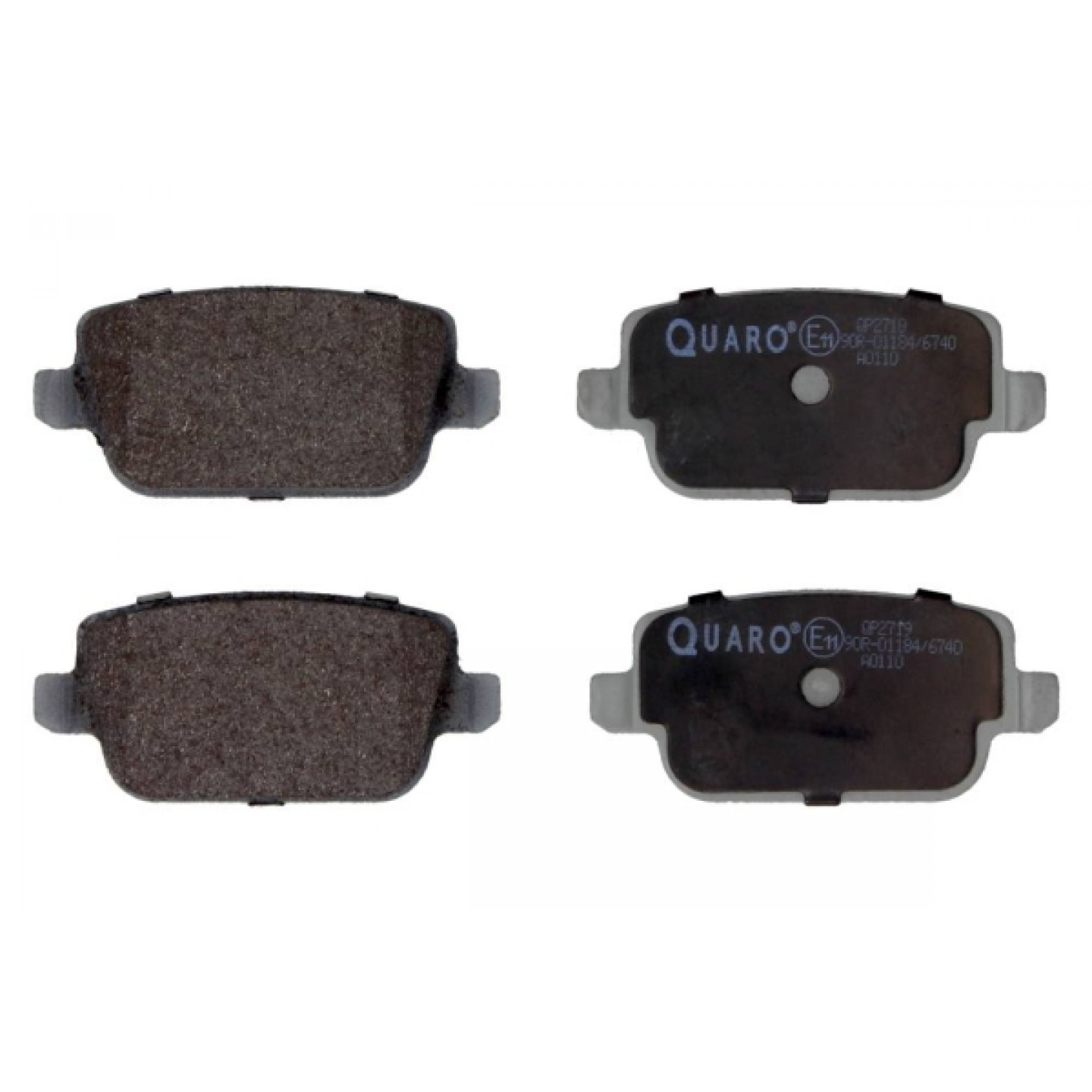 Kit pastiglie freno, Freno a disco QUARO QP2719