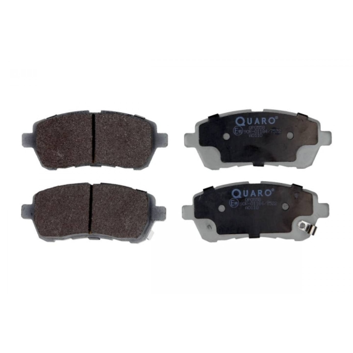 Kit pastiglie freno, Freno a disco QUARO QP0558