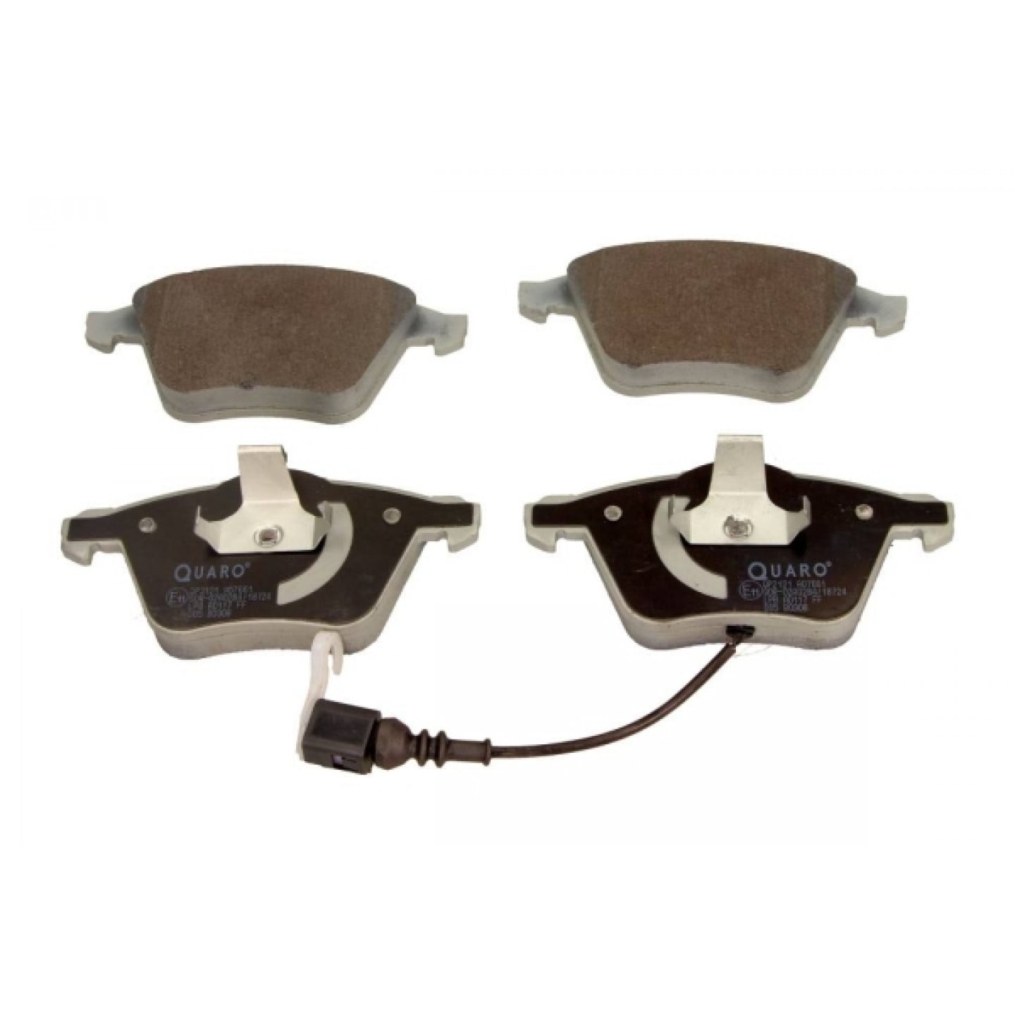 Kit pastiglie freno, Freno a disco QUARO QP2121