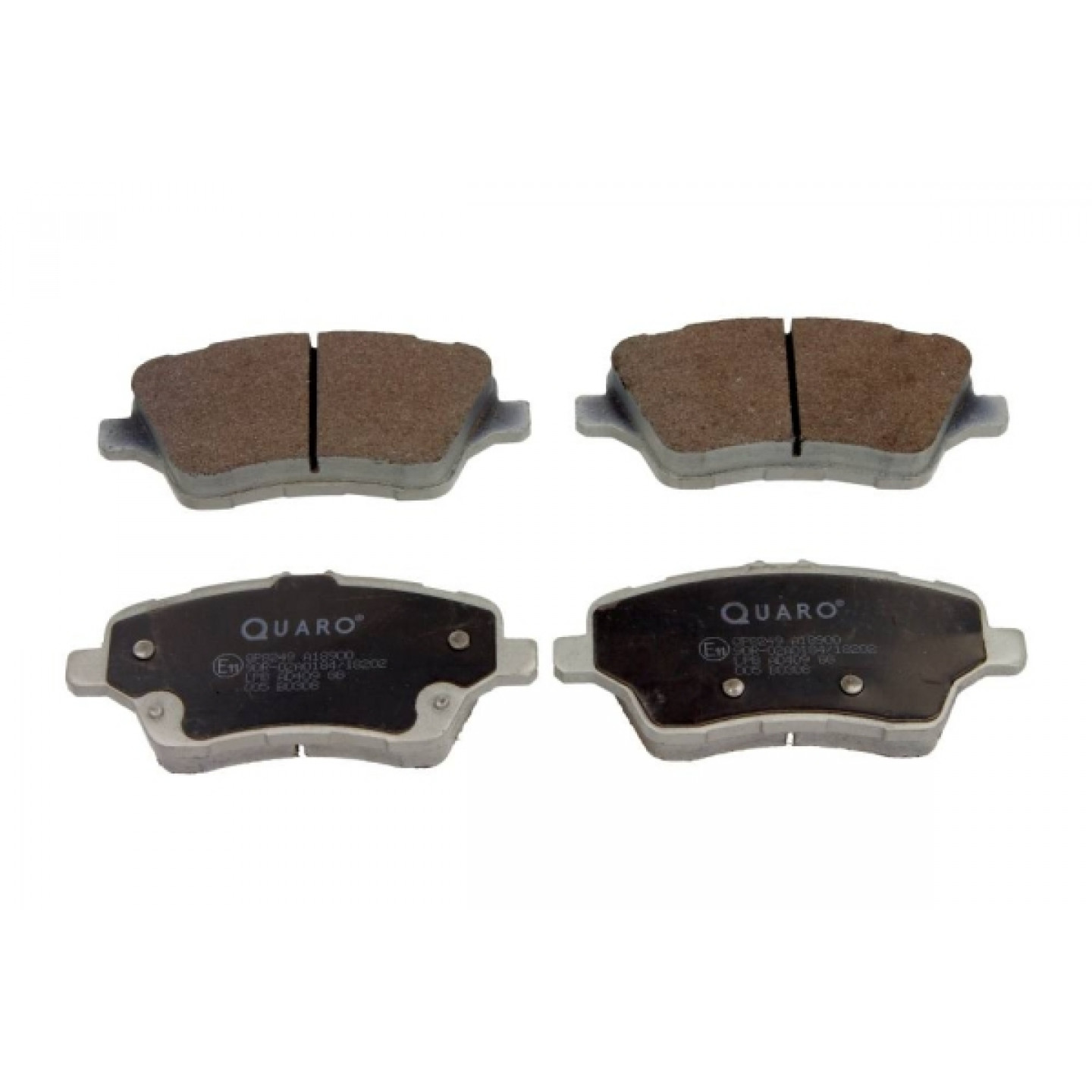 Kit pastiglie freno, Freno a disco QUARO QP8249
