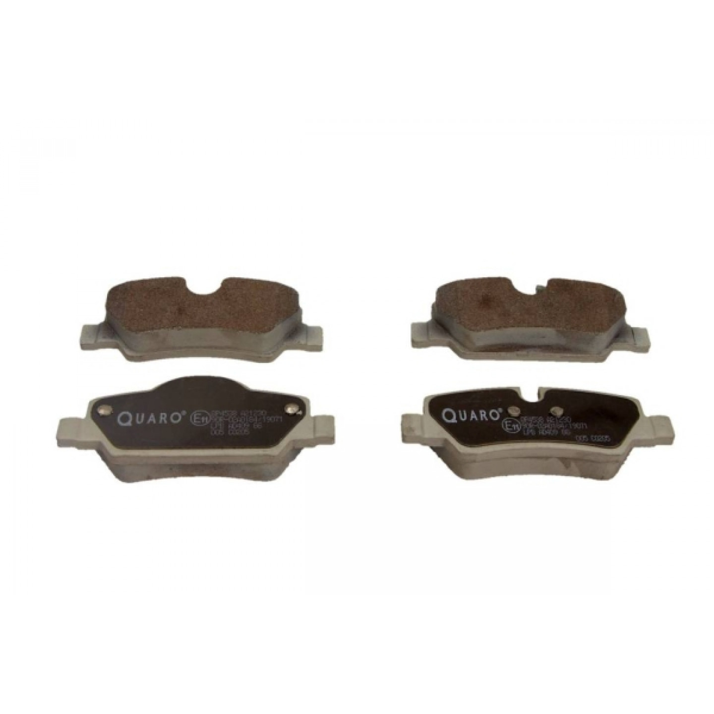 Kit de plaquettes de frein, frein à disque QUARO QP4538