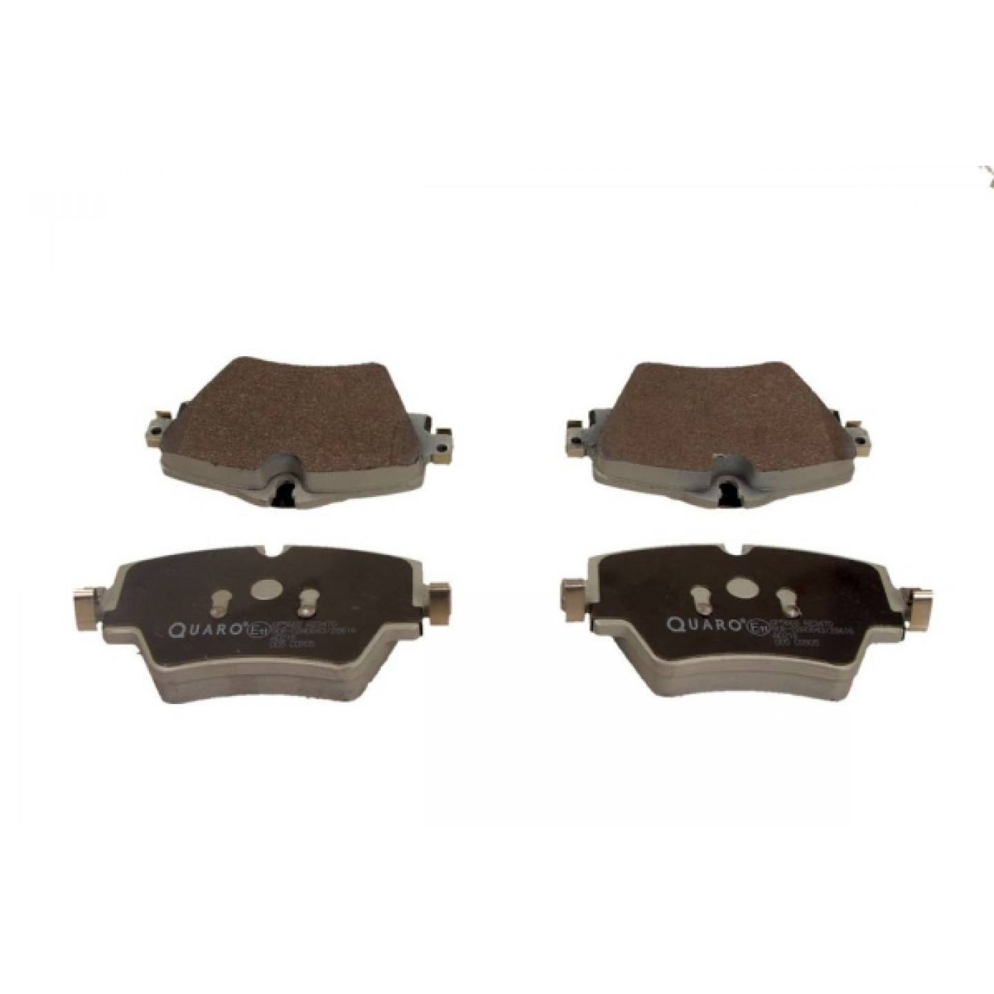 Plaquettes De Frein Arrière VALEO First - Jeu De 4 Plaquettes, Référence 302817 - Compatible ECE-R90