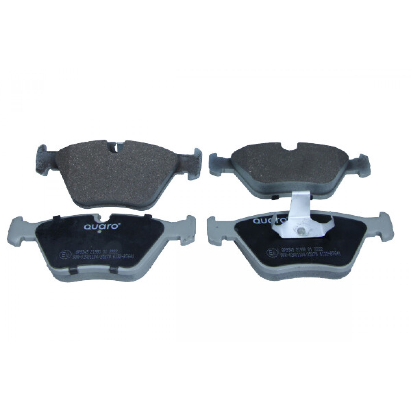 Kit pastiglie freno, Freno a disco QUARO QP9345