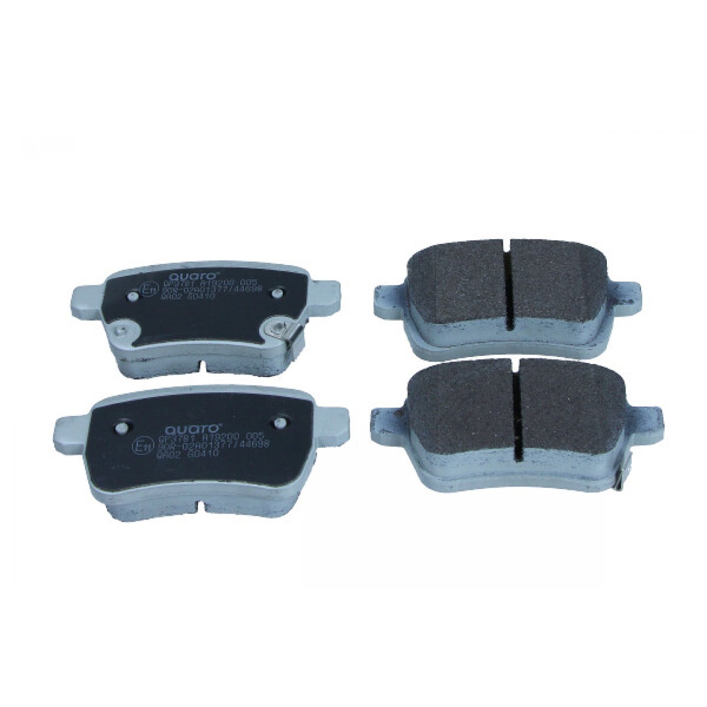 Kit pastiglie freno, Freno a disco QUARO QP3781