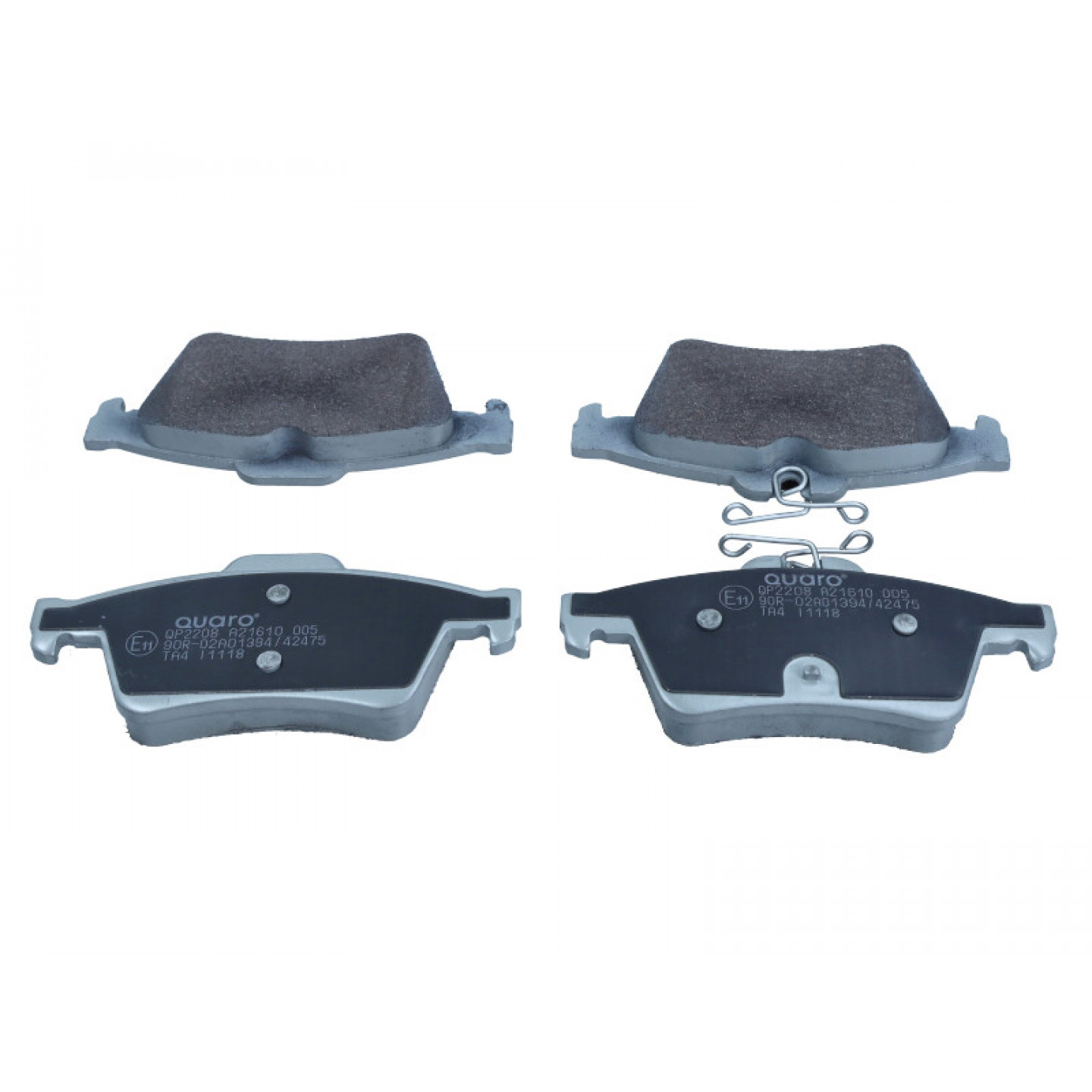 Kit pastiglie freno, Freno a disco QUARO QP2208