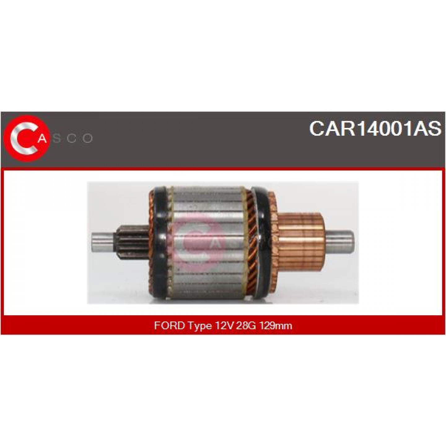 Ancorina, Starter CASCO CAR14001AS