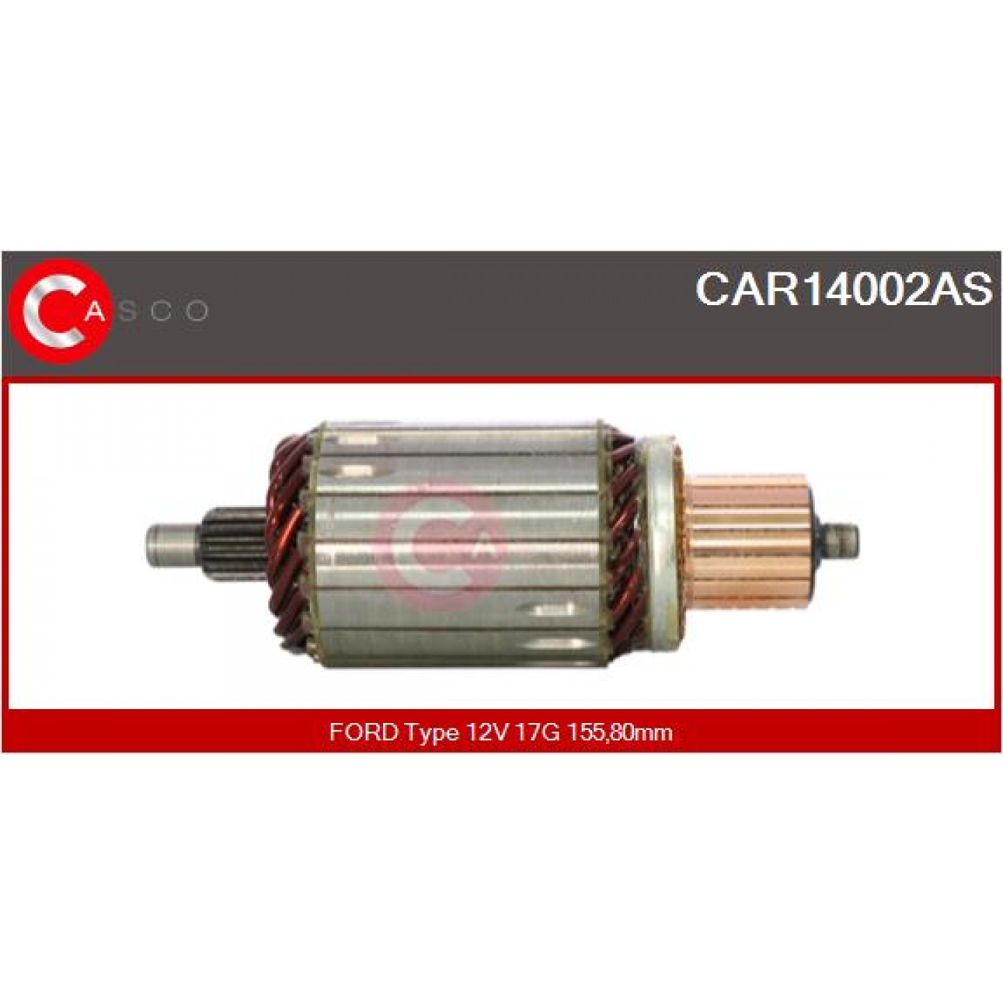 Ancorina, Starter CASCO CAR14002AS