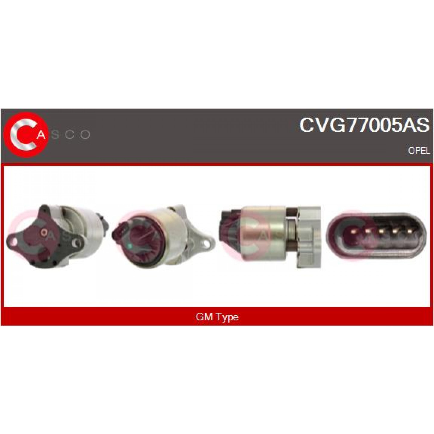 EGR-klep CASCO CVG77005AS