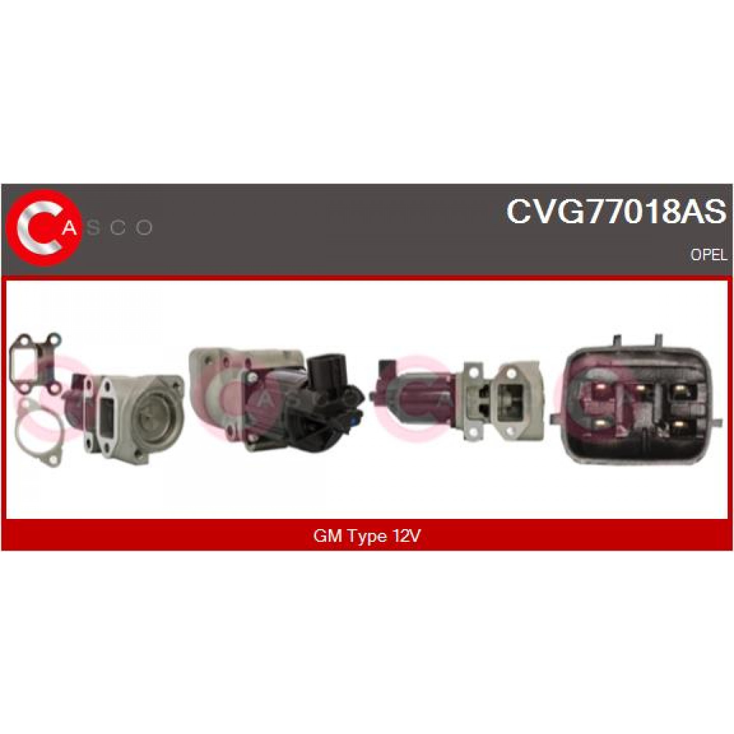 EGR-ventil CASCO CVG77018AS