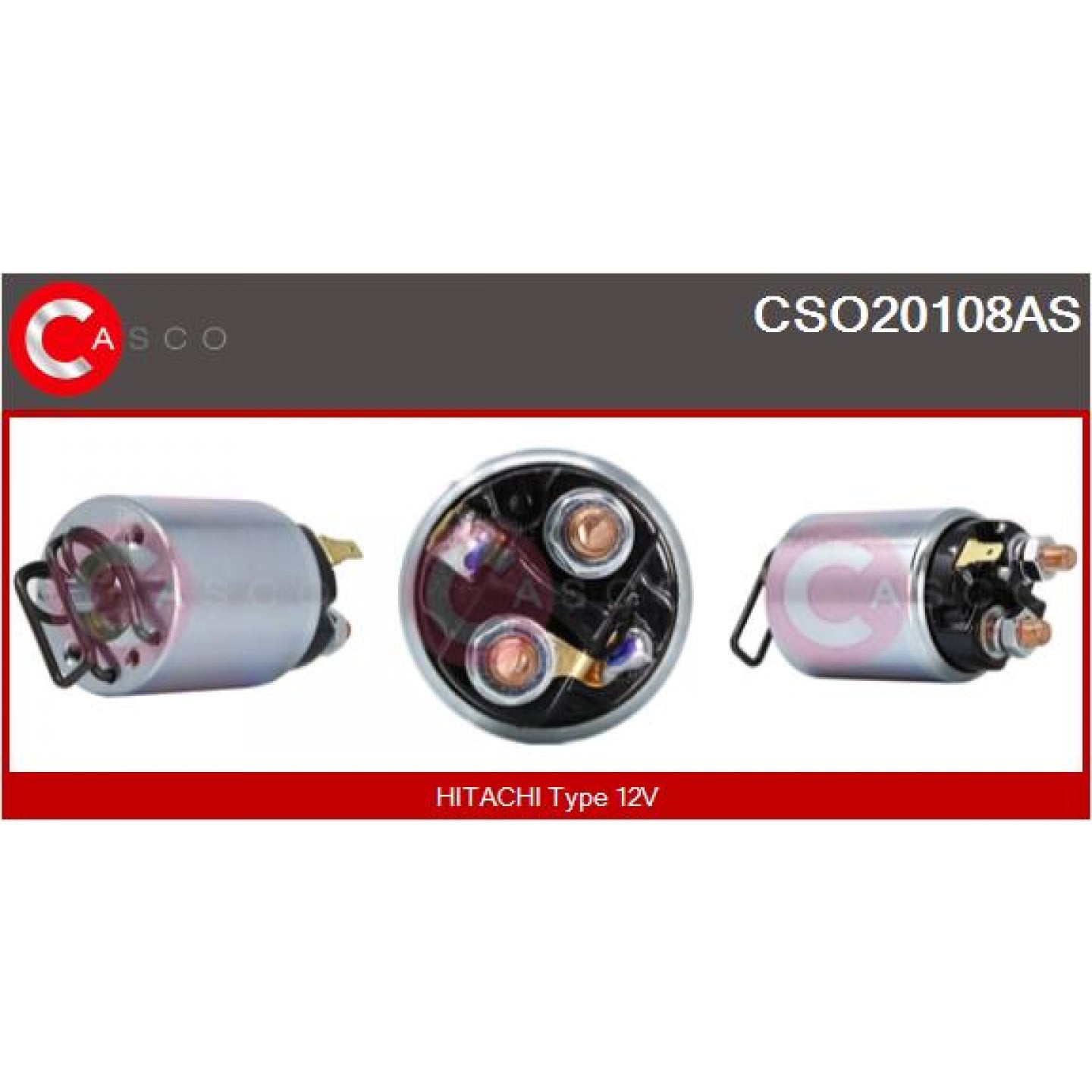 Solenoide,motor arranque CASCO CSO20108AS