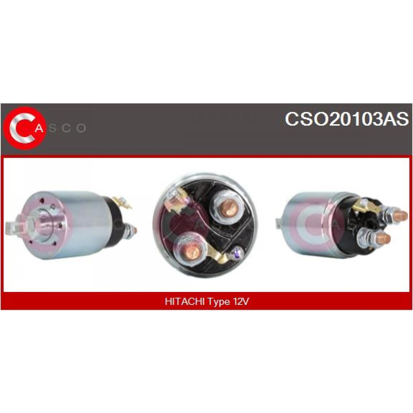 Solenoide,motor arranque CASCO CSO20103AS