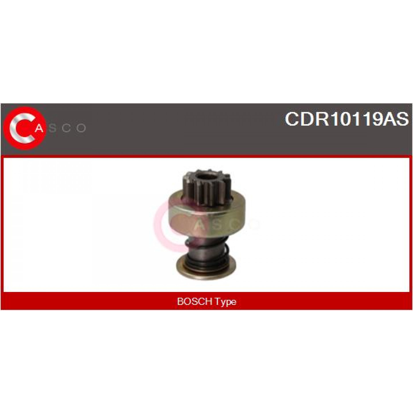 Pinhão, motor de arranque CASCO CDR10119AS