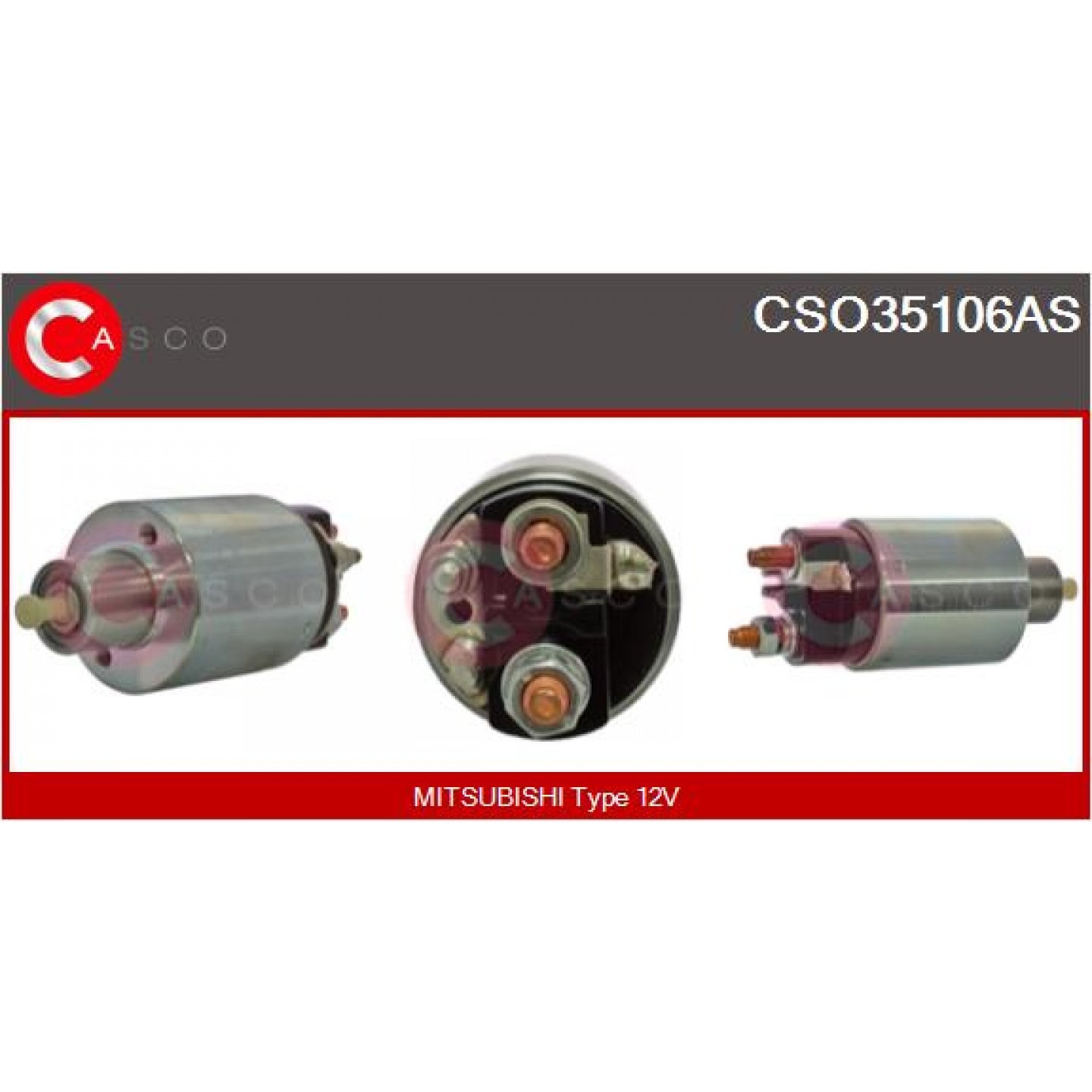 Solenoide,motor arranque CASCO CSO35106AS