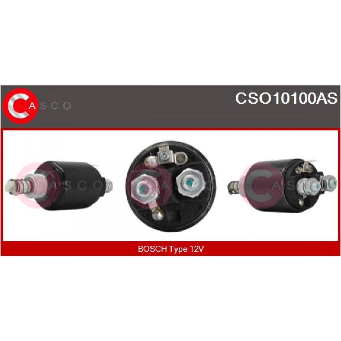 Solenoide,motor arranque CASCO CSO10100AS