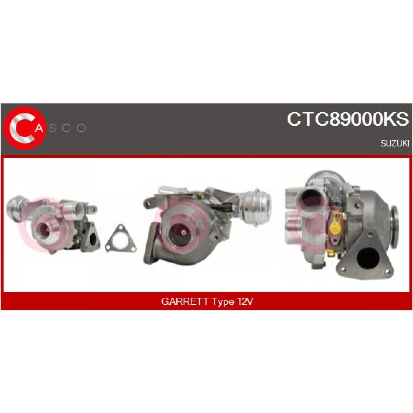 Turbocharger CASCO CTC89000KS